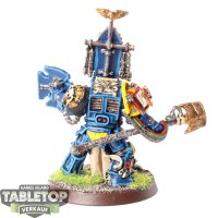 Space Marines - Red Scorpian Librarian in Terminator Armour - klassisch - bemalt