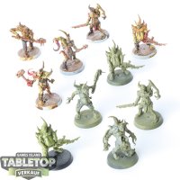 Death Guard - 10 x Poxwalkers - teilweise bemalt