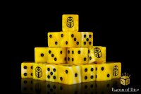 Baron of Dice - Imperial Helm, Yellow 16mm Square Corner...