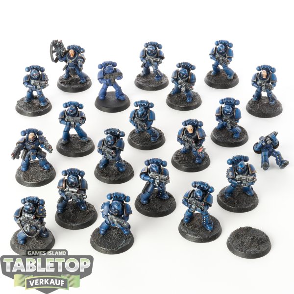 Horus Heresy - 20 x MKIV Tactical Squad - teilweise bemalt