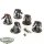 Black Templars - 5 x Terminator Assault Squad - bemalt