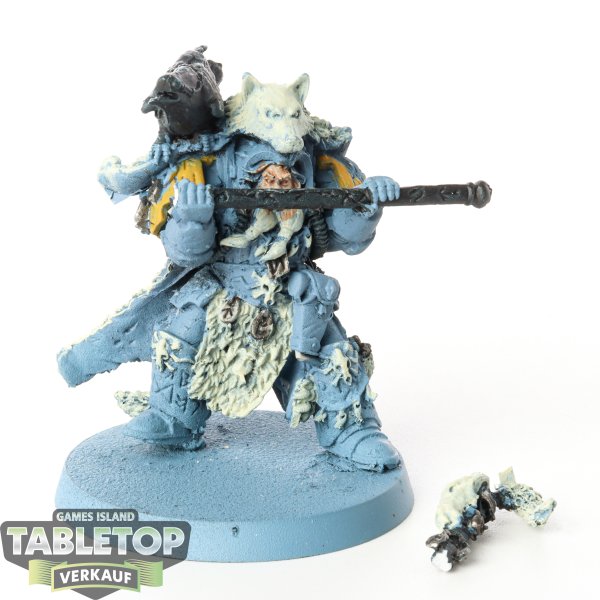 Space Wolves - Njal Stormcaller in Terminator Armour - teilweise bemalt