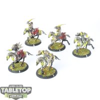 Cryx - 5 Bane Riders - bemalt