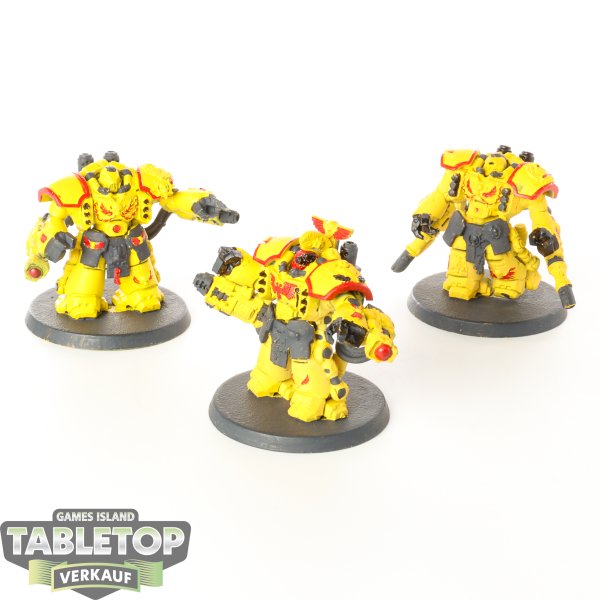 Space Marines - 3 Centurion Devastators - teilweise bemalt