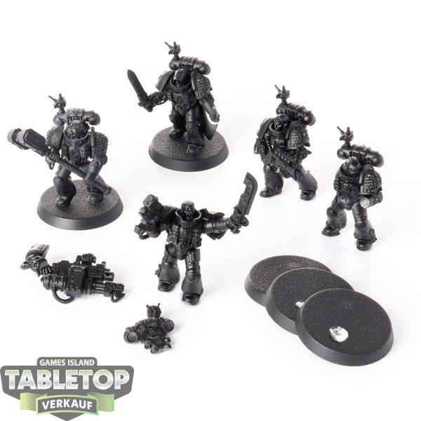 Deathwatch - 5 x Veterans - grundiert