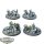 Genestealer Cults - 4x Heavy Weapons Squad - klassisch - teilweise bemalt