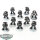 Space Marines - 10x Tactical Marines - bemalt