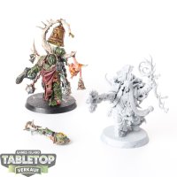 Death Guard - 2 x Chosen of Mortarion - teilweise bemalt