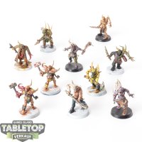 Death Guard - 10 x Poxwalkers - bemalt