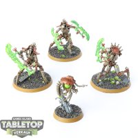 Necrons - 3x Skorpekh Destroyers - bemalt