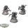 Tyraniden - 3 x Tyranid Warriors - grundiert