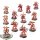 World Eaters - 12 x Khorne Berserker klassisch - teilweise bemalt