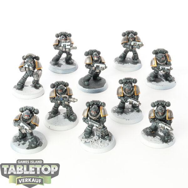 Horus Heresy - 10 MK4 Tactical Squad - bemalt
