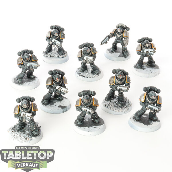 Horus Heresy - 10 MK4 Tactical Squad - bemalt