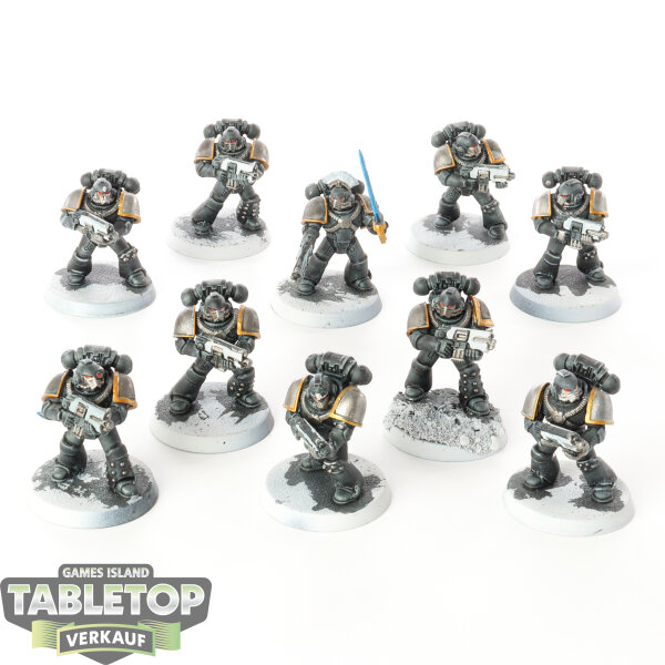 Horus Heresy - 10 MK4 Tactical Squad - bemalt