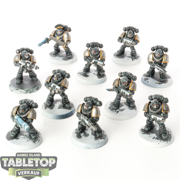 Horus Heresy - 10 MK4 Tactical Squad - bemalt
