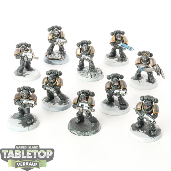 Horus Heresy - 10 MK4 Tactical Squad - bemalt