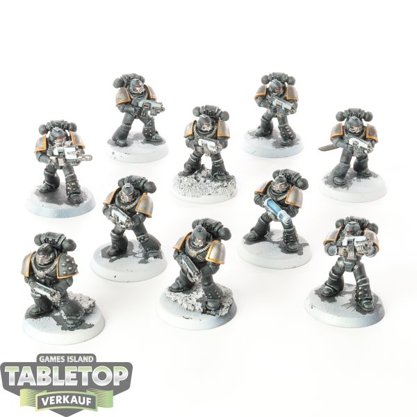 Horus Heresy - 10 MK4 Tactical Squad - bemalt