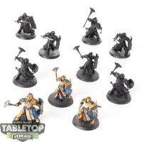 Stormcast Eternals - 10 Sequitors - teilweise bemalt