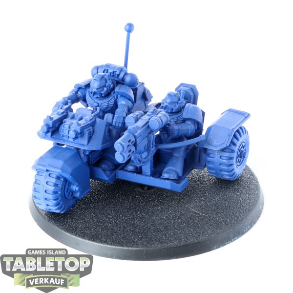 Space Marines - Attack Bike  - grundiert