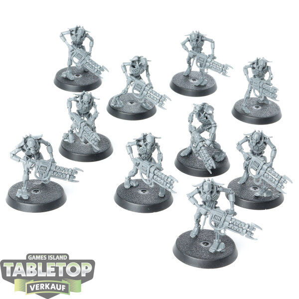 Necrons - 10 x Necron Warriors - unbemalt