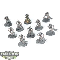 Necrons - 10 x Necron Warriors - bemalt