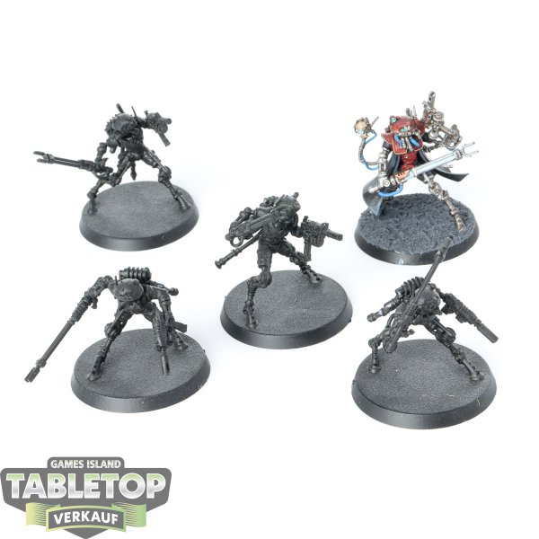 Adeptus Mechanicus - 5 x Sicarian Infiltrators - teilweise bemalt