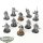 Astra Militarum - 10 Cadian Shock Troops - teilweise bemalt
