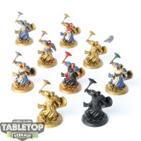 Stormcast Eternals - 9 x Sequitors - teilweise bemalt