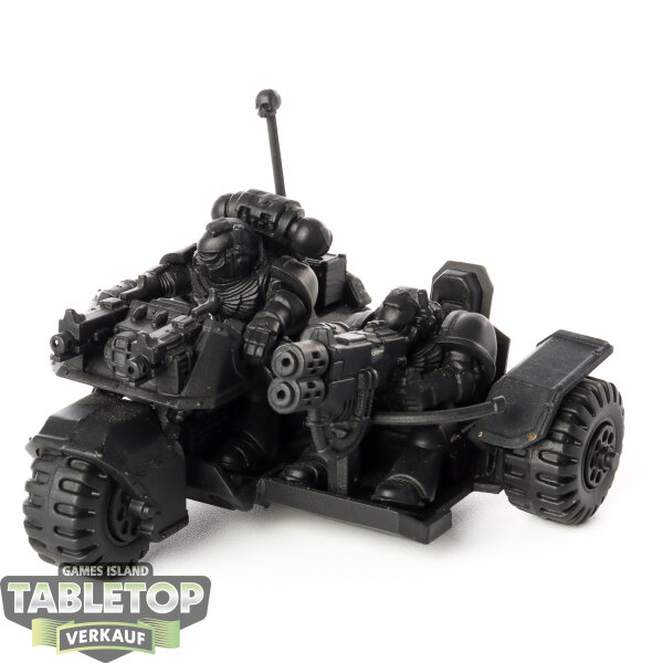 Space Marines - Attack Bike - grundiert