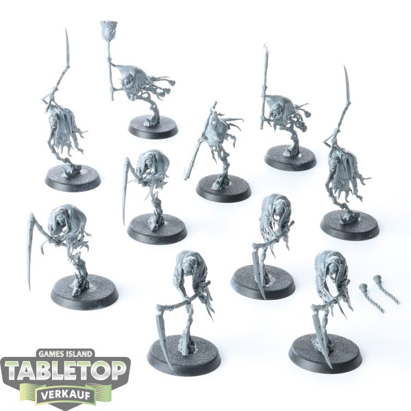 Nighthaunt - 10x Grimghast Reapers - unbemalt