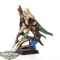 Wood Elf Realms - Glade Lord/Captain with Great Weapon -...