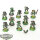 Space Marines - 10 x Tactical Squad klassisch - teilweise bemalt