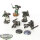 Space Marines - 5 x Space Marine Assault Squad  - teilweise bemalt
