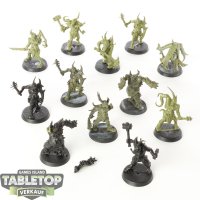 Death Guard - 12x Poxwalkers - teilweise bemalt