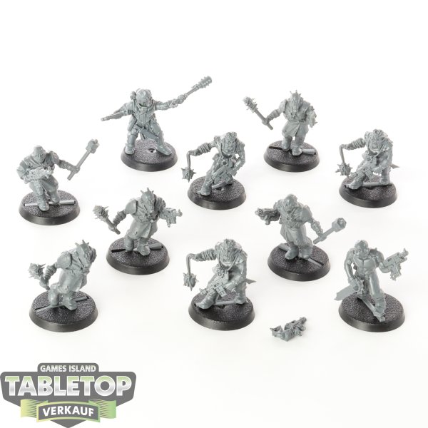 Chaos Space Marines - 10x Chaos Cultists - klassisch - unbemalt