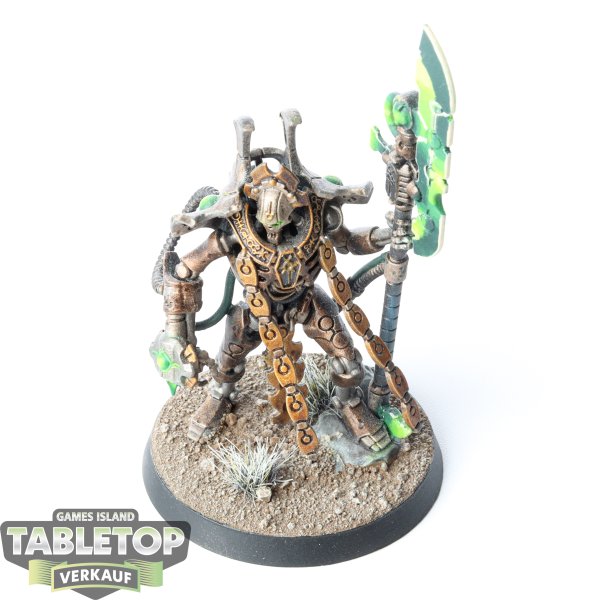 Necrons - Overlord with Tachyon Arrow - bemalt