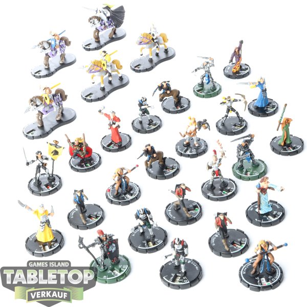 Sonstige - 29x Diverse Wizkids Miniaturen - bemalt