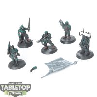 Astra Militarum - 5 x Cadian Command Squad - teilweise...