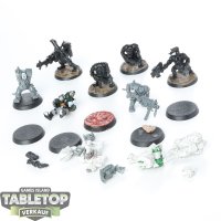 Orks - 10 x Ork Boyz - teilweise bemalt