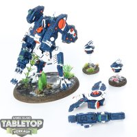 Tau Empire - XV104 Riptide Battlesuit - bemalt