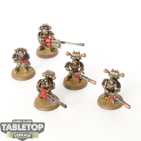 Chaos Space Marines - 5x Havocs - klassisch - bemalt