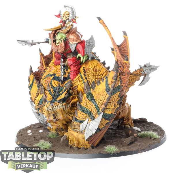 Orruk Warclans - Megaboss on Maw-krusha - bemalt