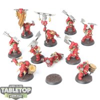 Orruk Warclans - 10x Orruk Ardboys - klassisch - bemalt