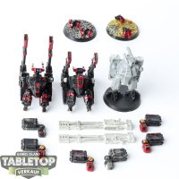 Tau Empire - 3 x XV88 Broadside Battlesuit klassisch -...