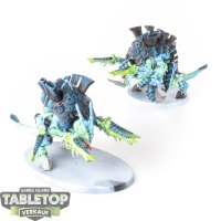 Tyraniden - 2 x Carnifex Brood - bemalt