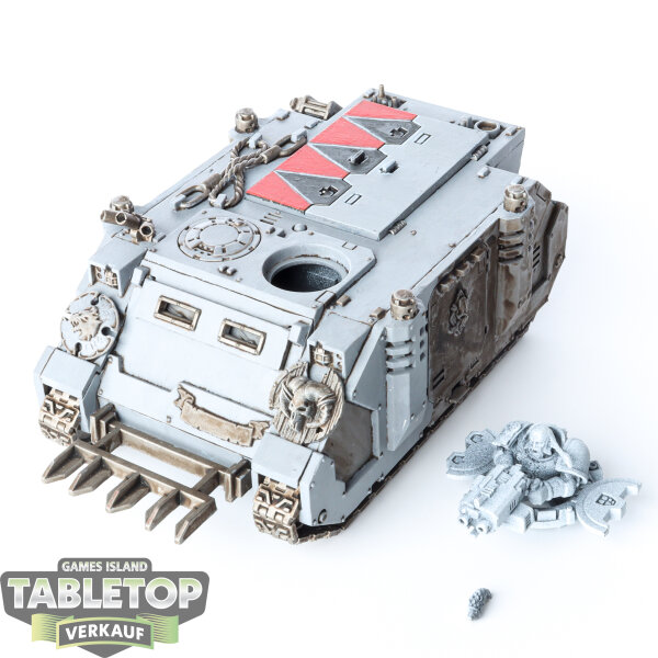 Space Wolves - Rhino - teilweise bemalt