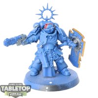 Space Marines - Lieutenant with Storm Shield - teilweise...