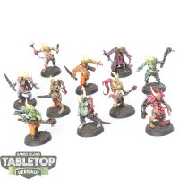 Death Guard - 10x Poxwalkers - bemalt