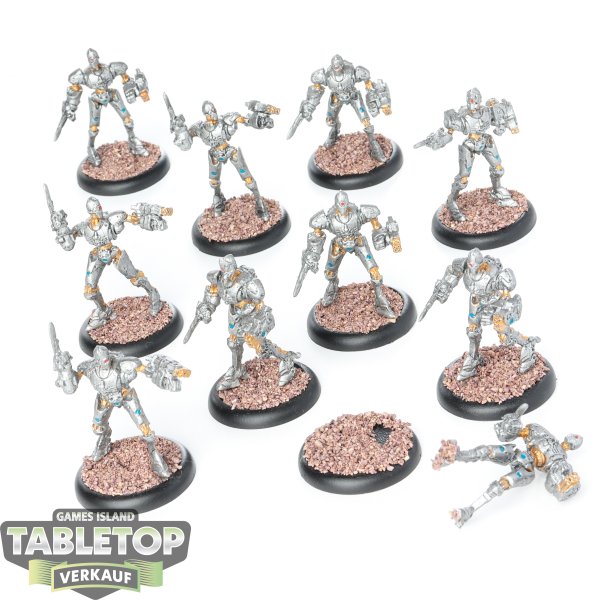 Warmachine - 10x Cyriss Reductors - bemalt